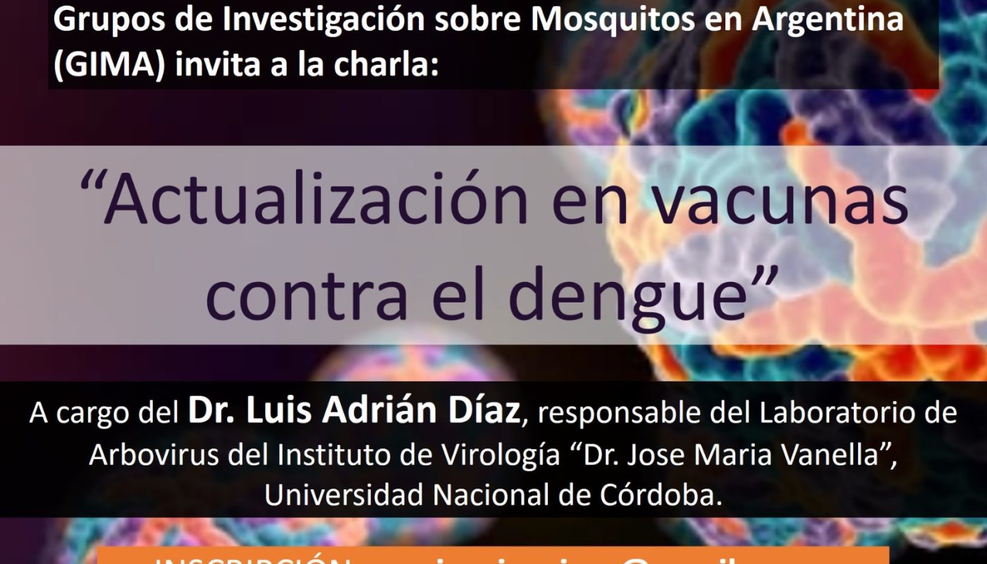 Ciclo de seminarios GIMA: Actualización en vacunas contra el dengue