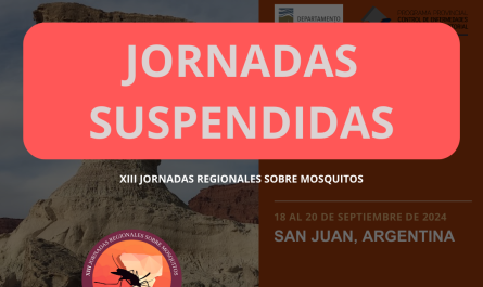 suspensión jornadas mosquitos 2024