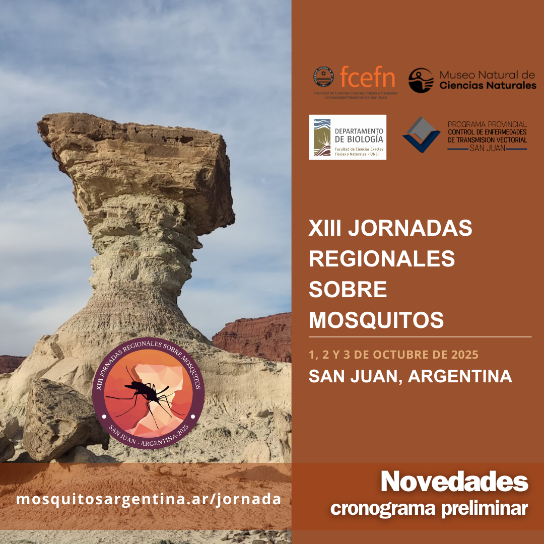 Cronograma preliminar-Jornadas Regionales de Mosquitos San Juan 2025